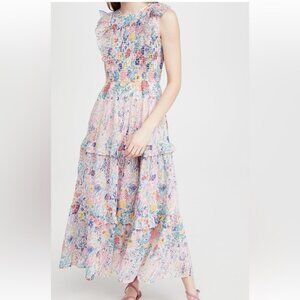 Banjanan Floral Maxi Dress Cotton S